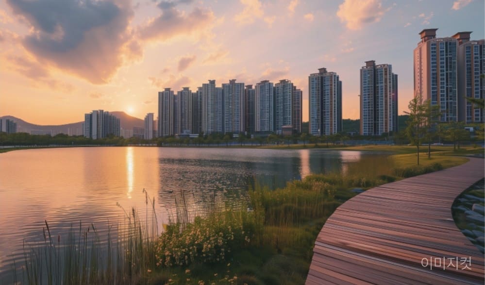 검단호수공원 조감도