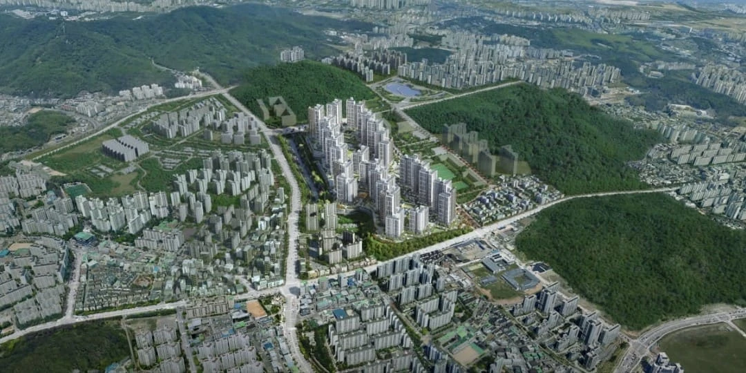 모델하우스에서 본 더샵 검단레이크파크만의 특화 평면 설계