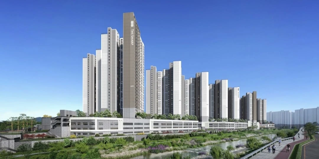 공간 효율성을 극대화한 더샵 검단레이크파크 모델하우스 설계